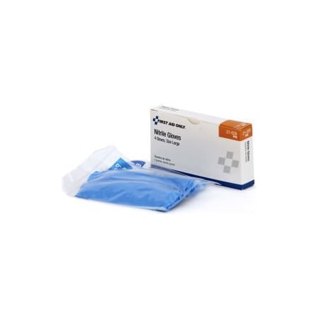 MEDIQUE PRODUCTS Disposable Nitrile Gloves, 2 Pairs, 73699 73699